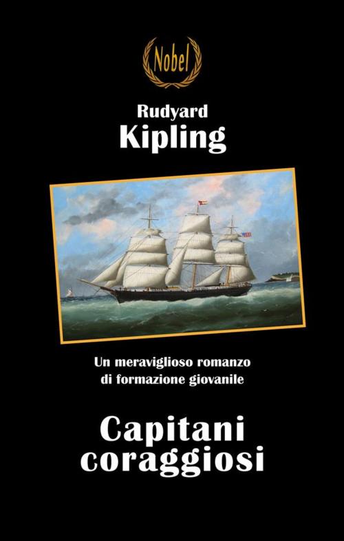 Cover of the book Capitani coraggiosi by Rudyard Kipling, Nobel