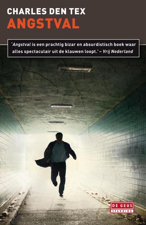 Cover of the book Angstval by Charles den Tex, Singel Uitgeverijen