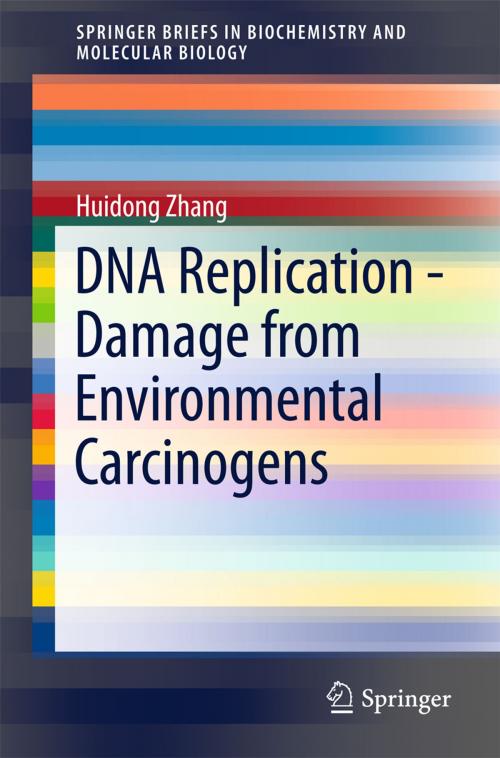 Cover of the book DNA Replication - Damage from Environmental Carcinogens by Huidong Zhang, Springer Netherlands