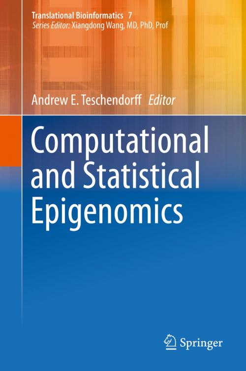 Cover of the book Computational and Statistical Epigenomics by , Springer Netherlands