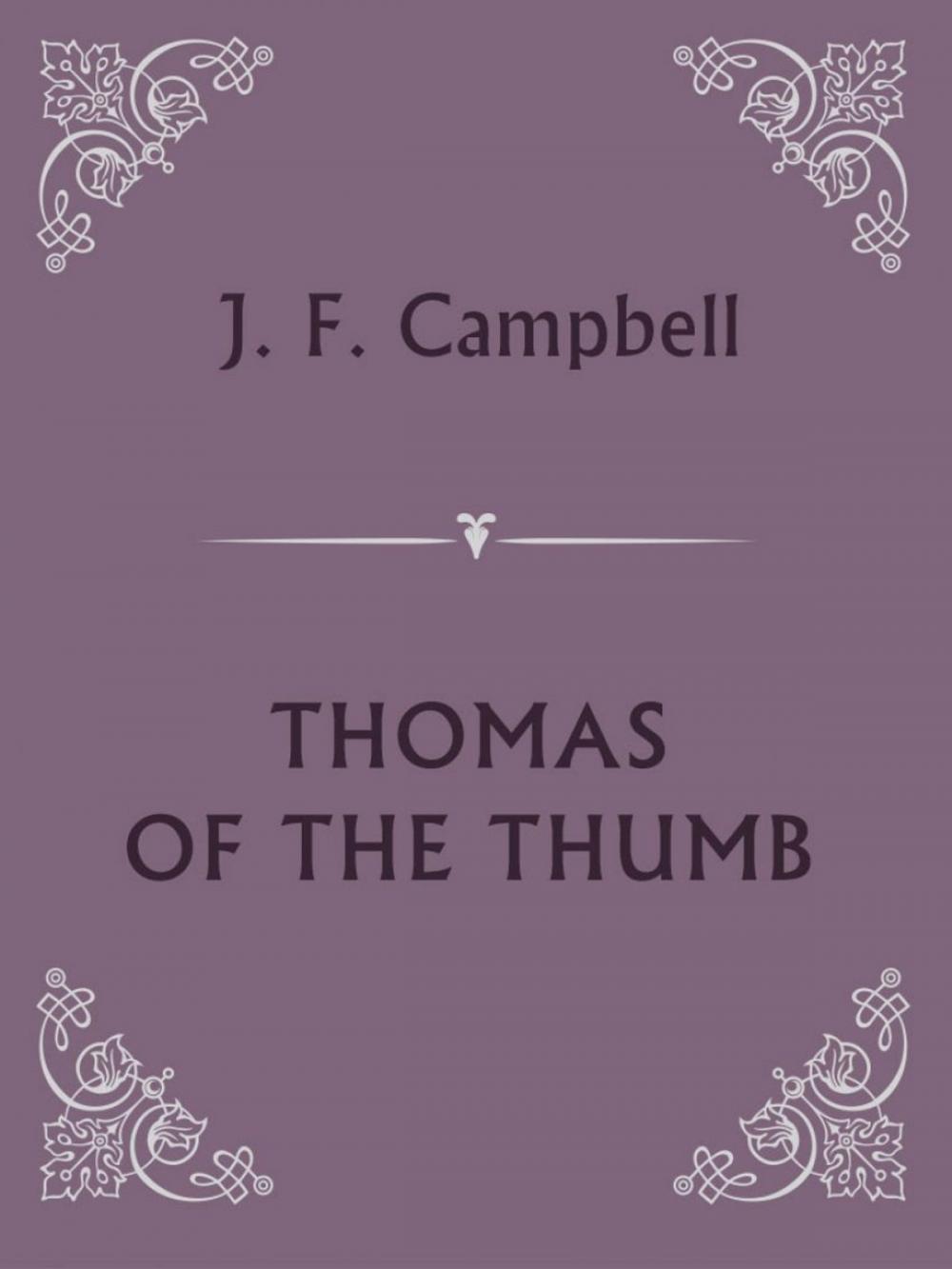 Big bigCover of THOMAS OF THE THUMB