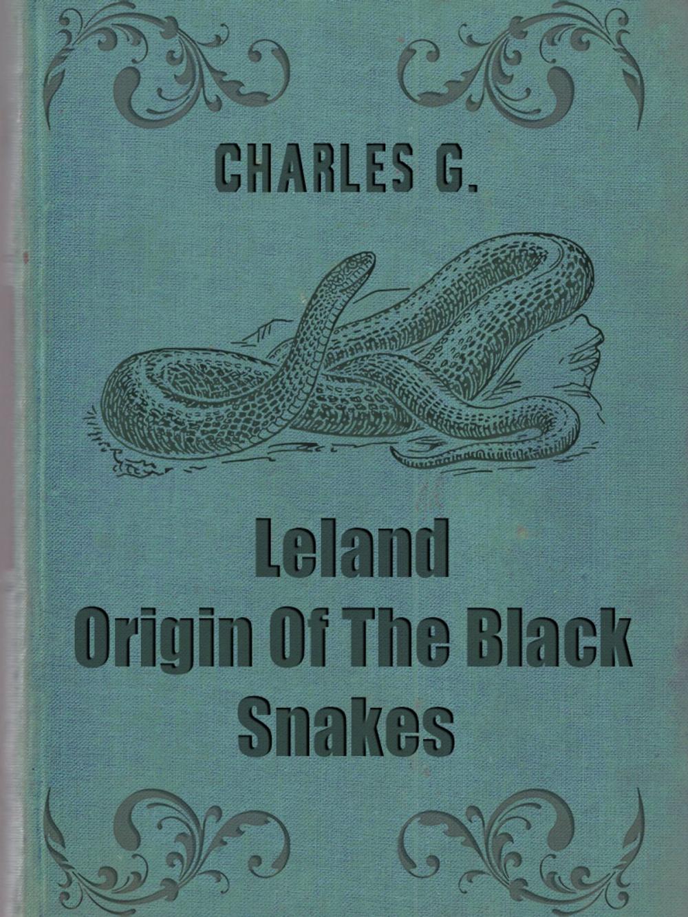 Big bigCover of Origin Of The Black Snakes