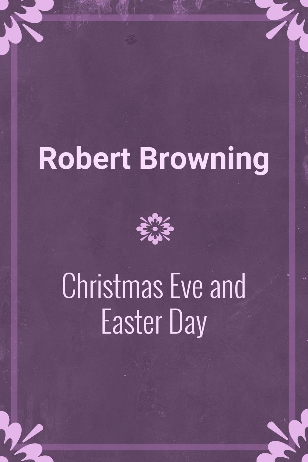 Big bigCover of Christmas Eve and Easter Day