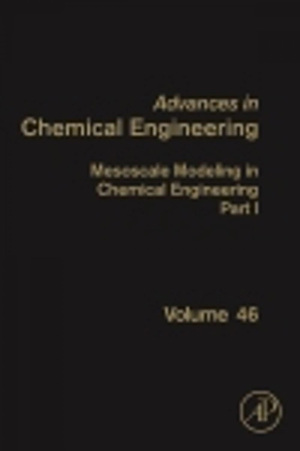 Big bigCover of Mesoscale Modeling in Chemical Engineering Part I
