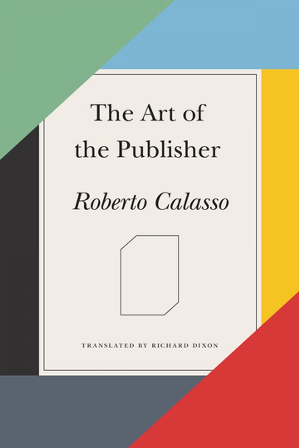 Big bigCover of The Art of the Publisher