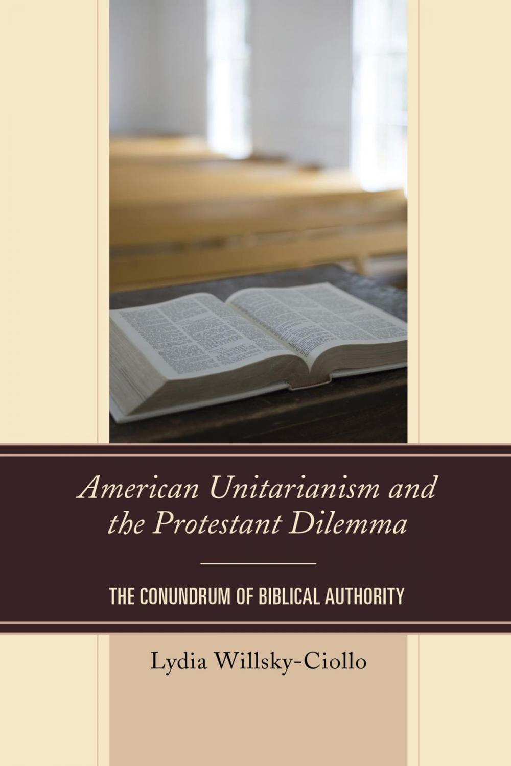 Big bigCover of American Unitarianism and the Protestant Dilemma