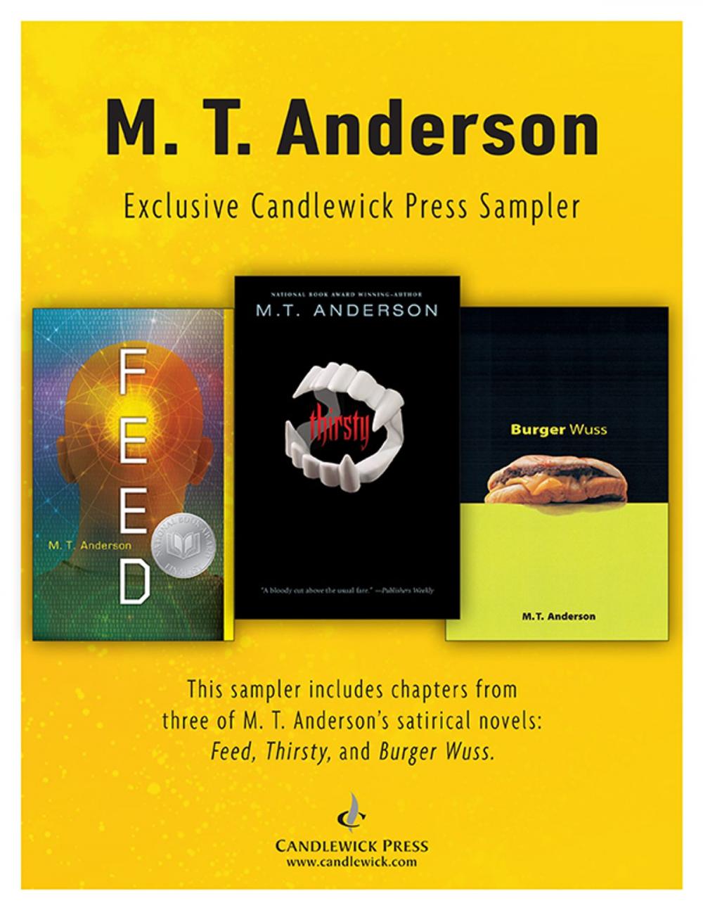 Big bigCover of M.T. Anderson: Exclusive Candlewick Press Sampler