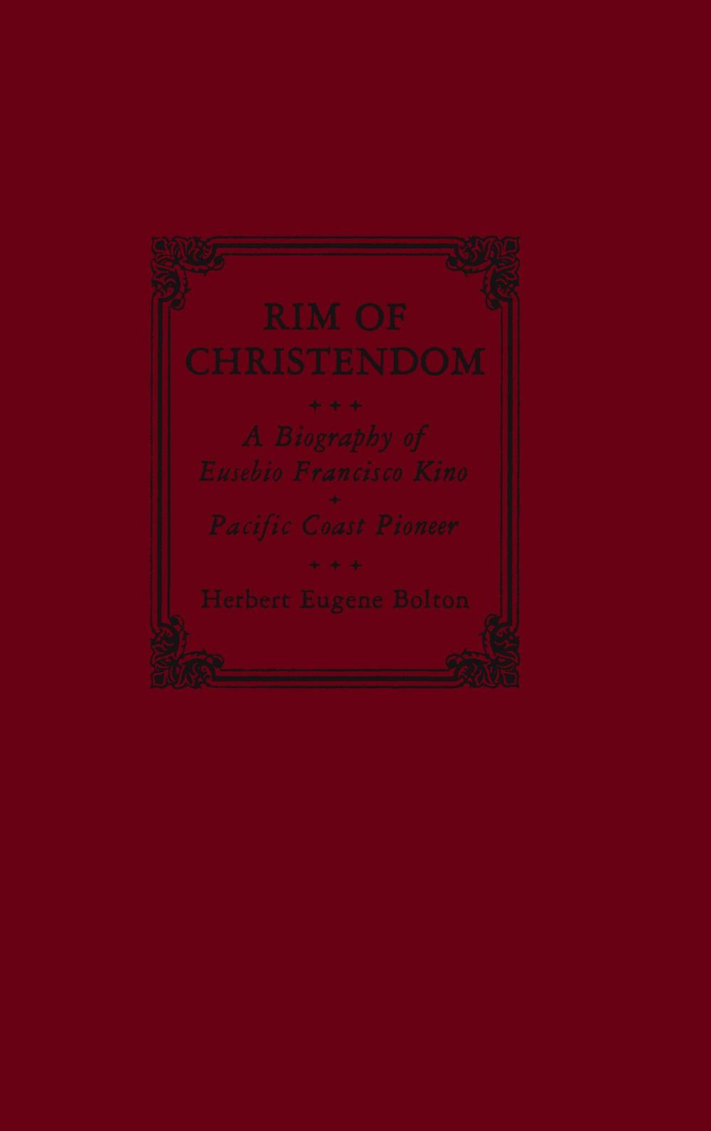 Big bigCover of Rim of Christendom