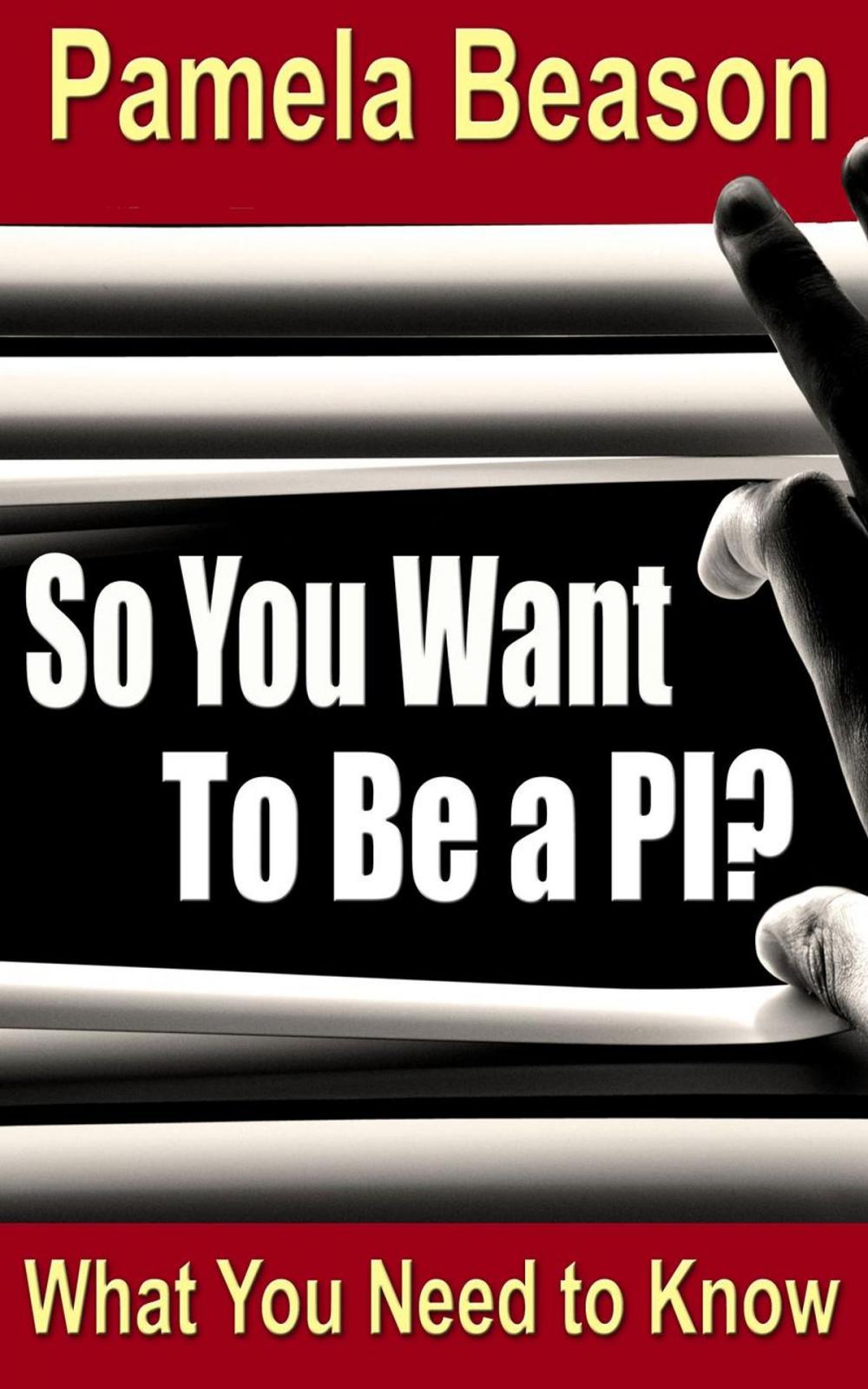 Big bigCover of So You Want To Be a PI?