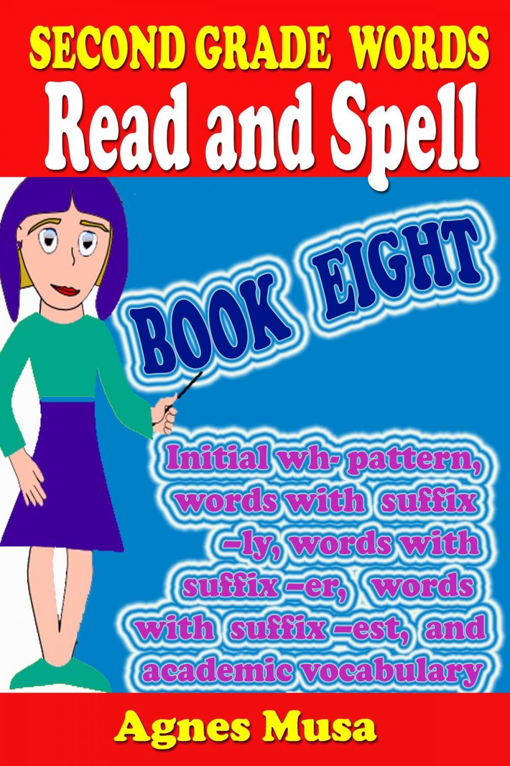 Big bigCover of Second Grade Words Read And Spell Book Eight