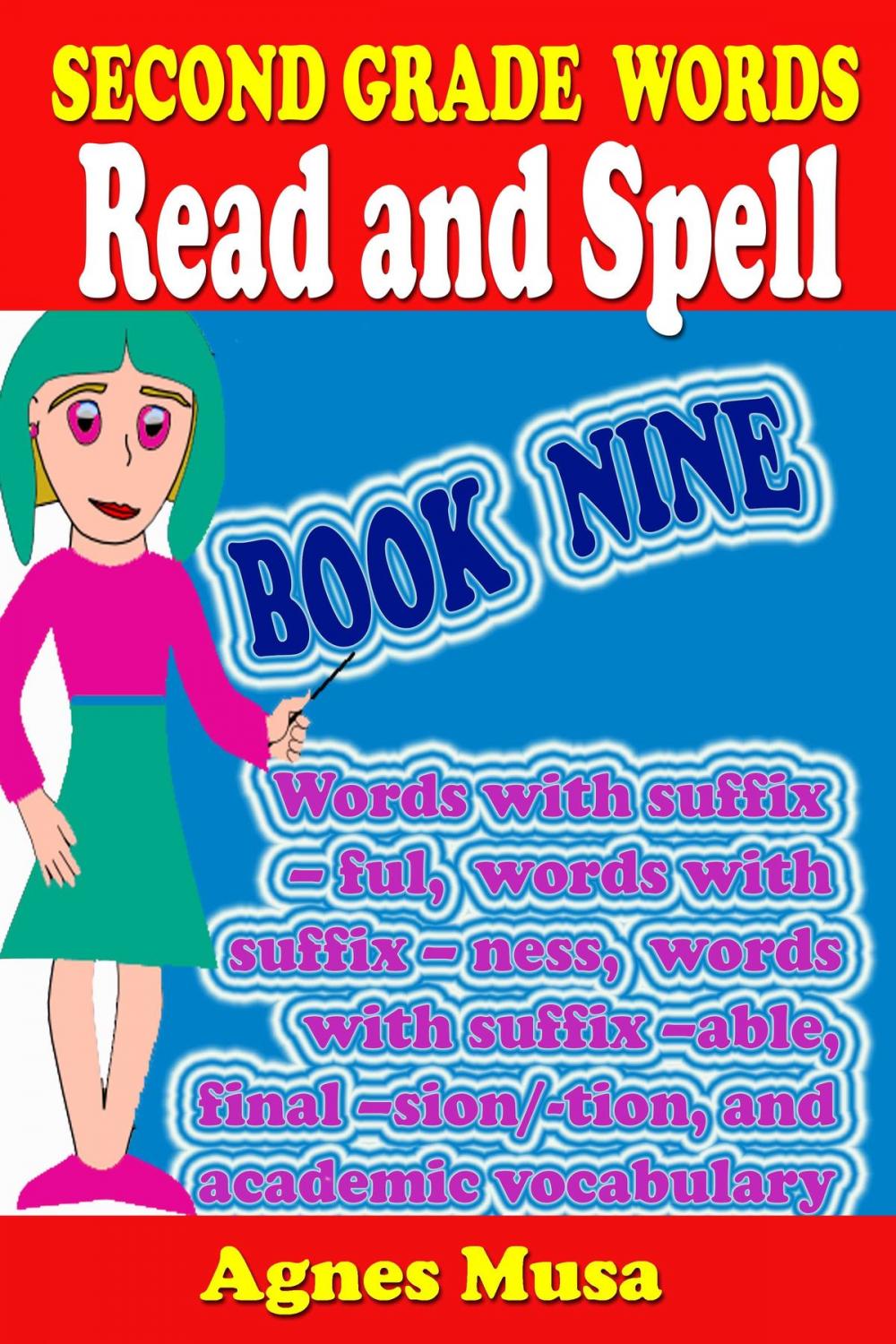 Big bigCover of Second Grade Words Read And Spell Book Nine