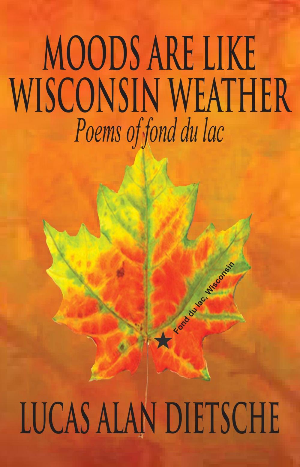 Big bigCover of Moods Are Like Wisconsin Weather poems of Fond Du Lac