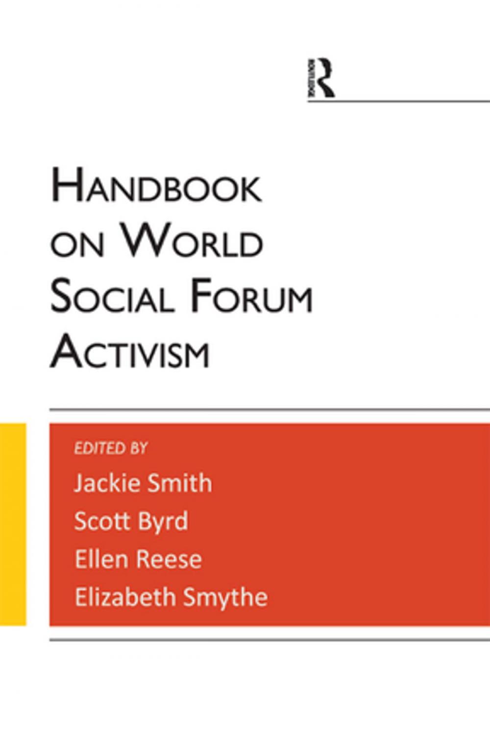 Big bigCover of Handbook on World Social Forum Activism