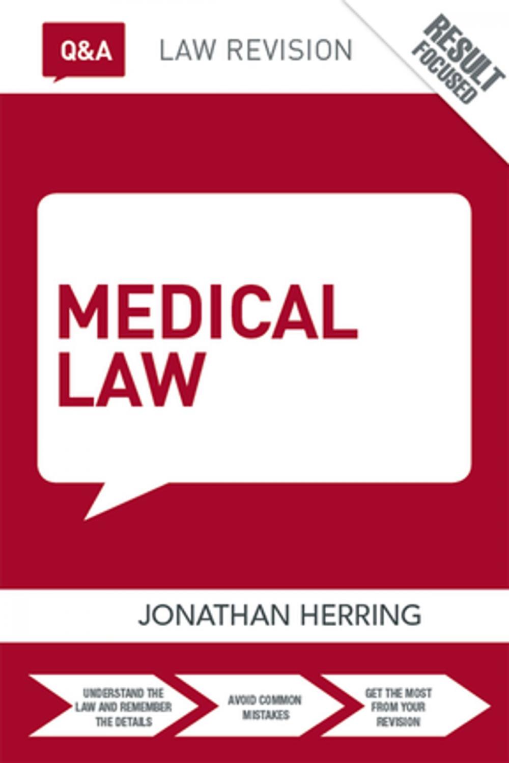 Big bigCover of Q&amp;A Medical Law