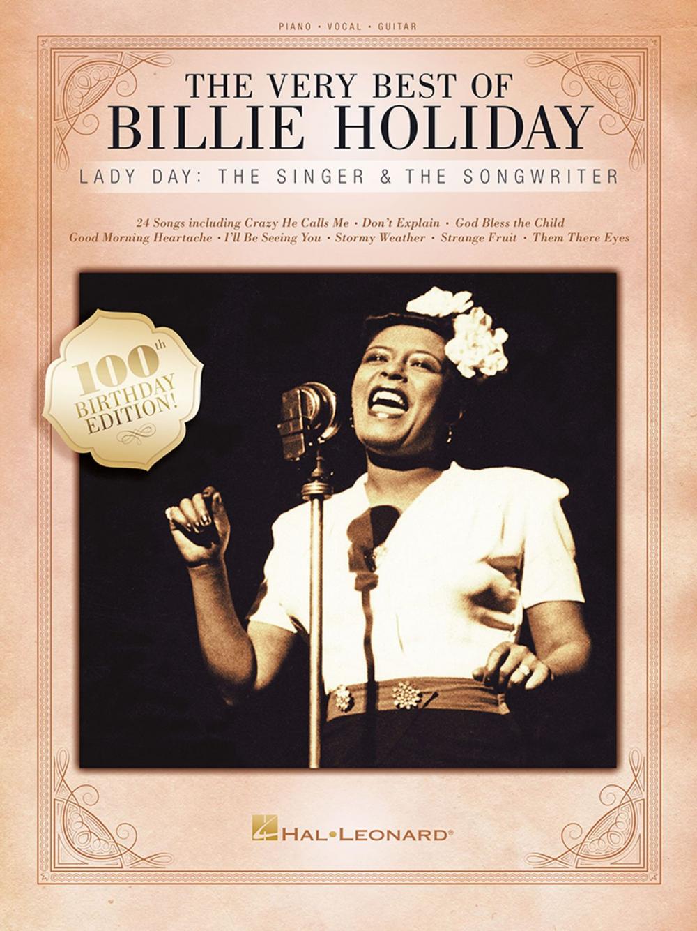 Big bigCover of The Very Best of Billie Holiday Songbook