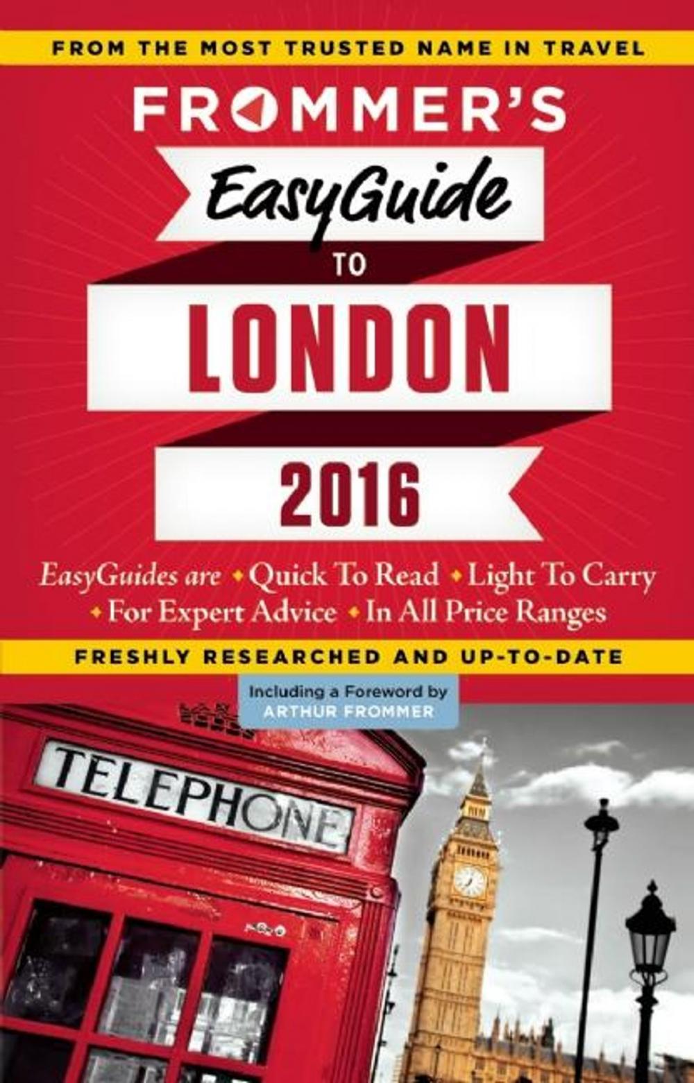 Big bigCover of Frommer's EasyGuide to London 2016