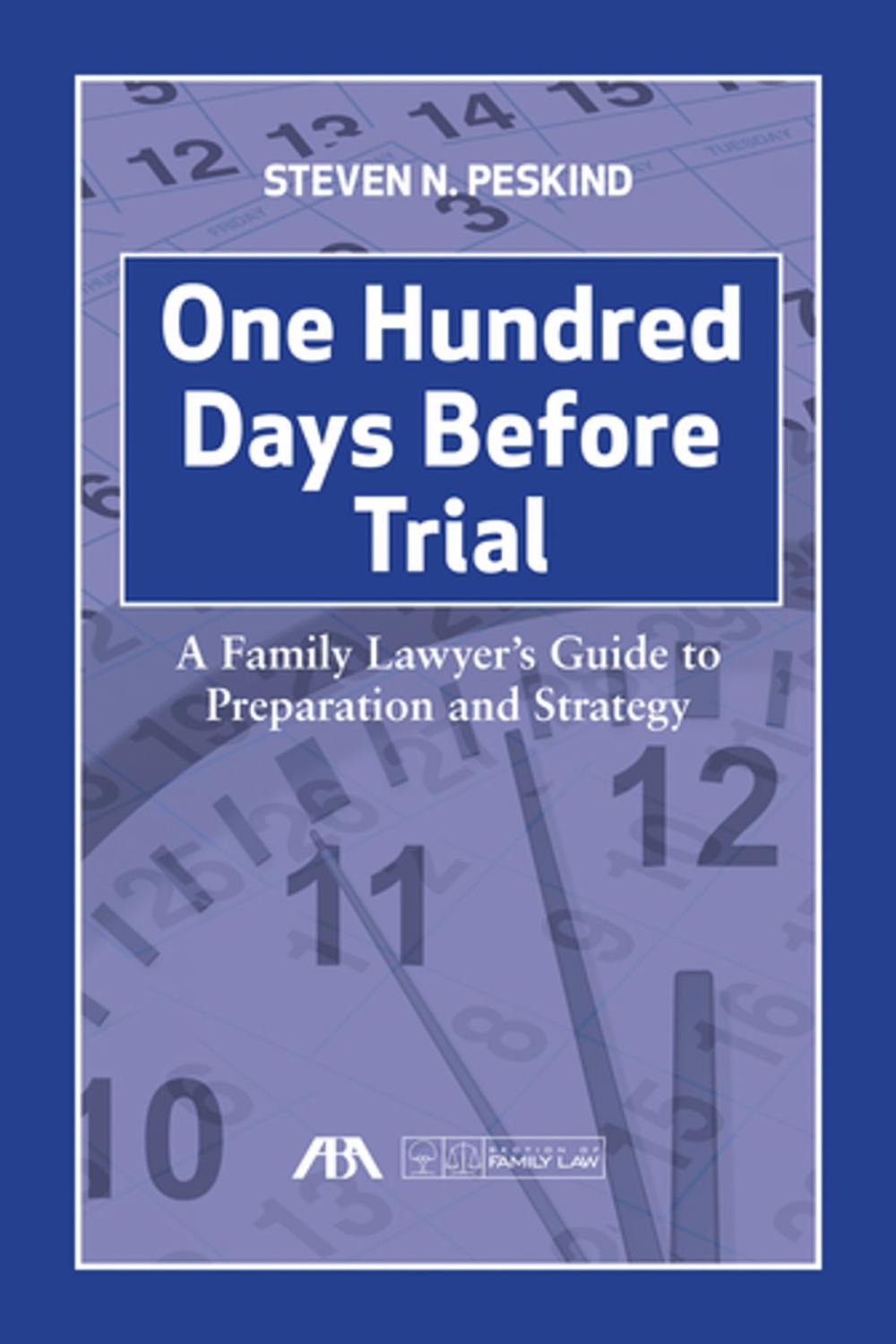 Big bigCover of One Hundred Days Before Trial