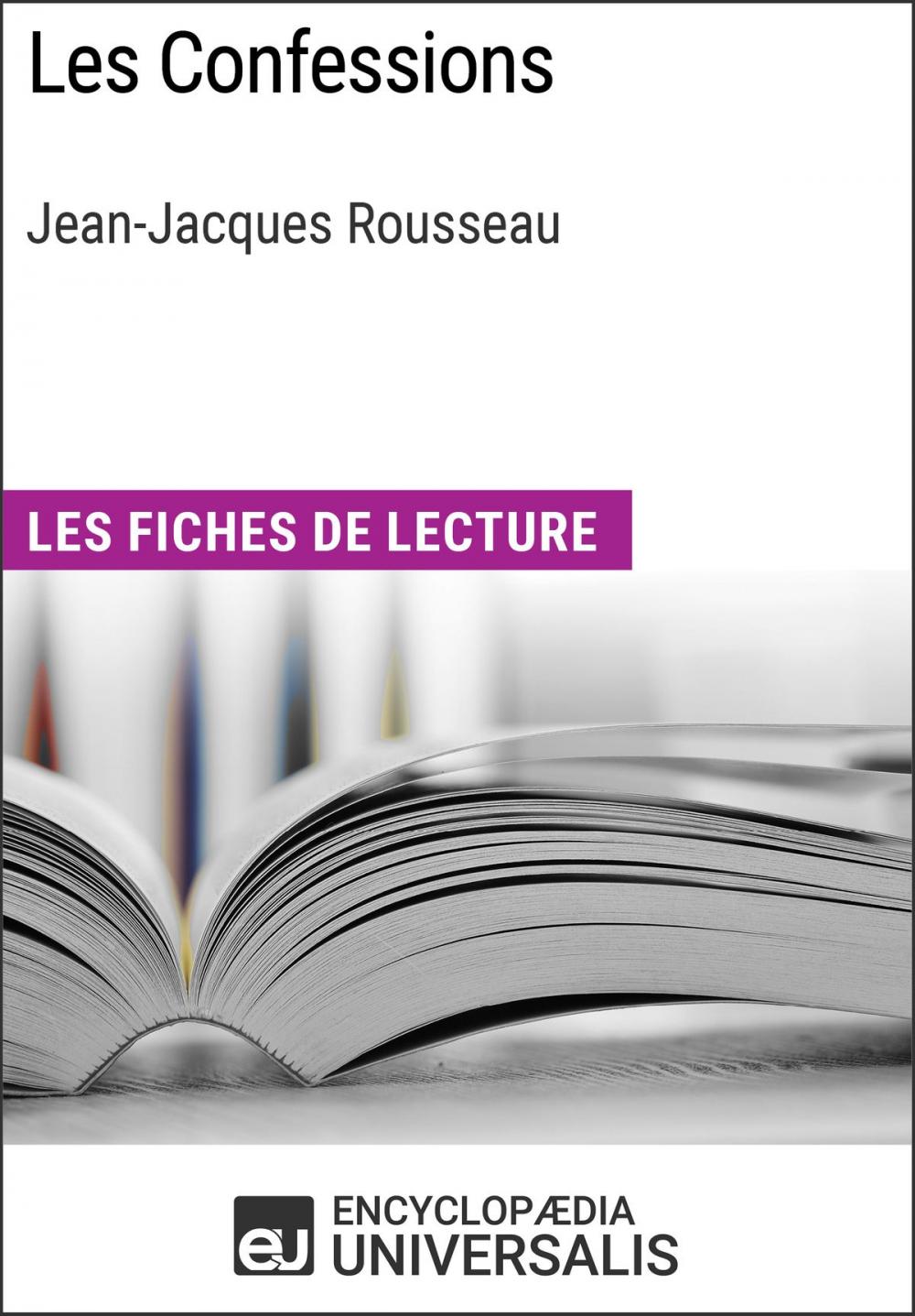 Big bigCover of Les Confessions de Jean-Jacques Rousseau