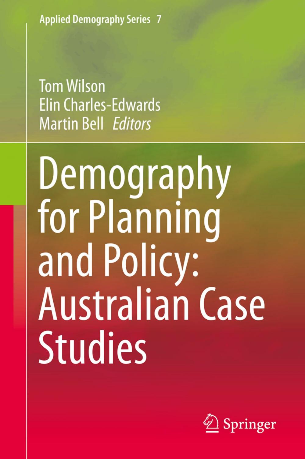 Big bigCover of Demography for Planning and Policy: Australian Case Studies