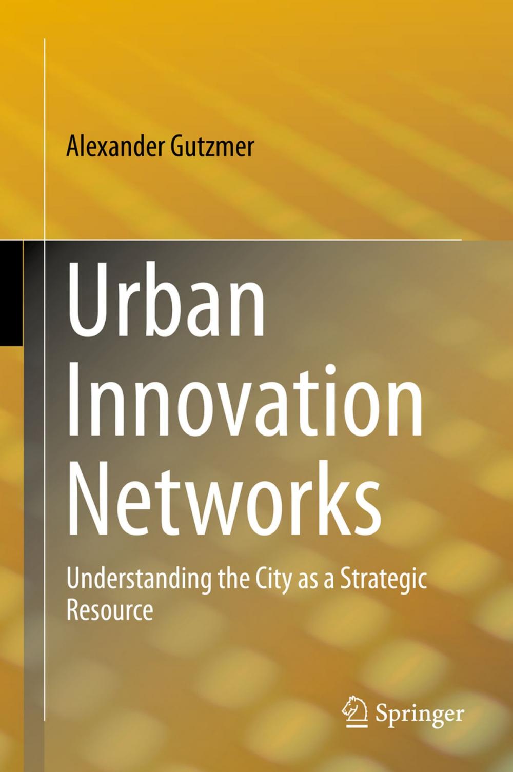 Big bigCover of Urban Innovation Networks