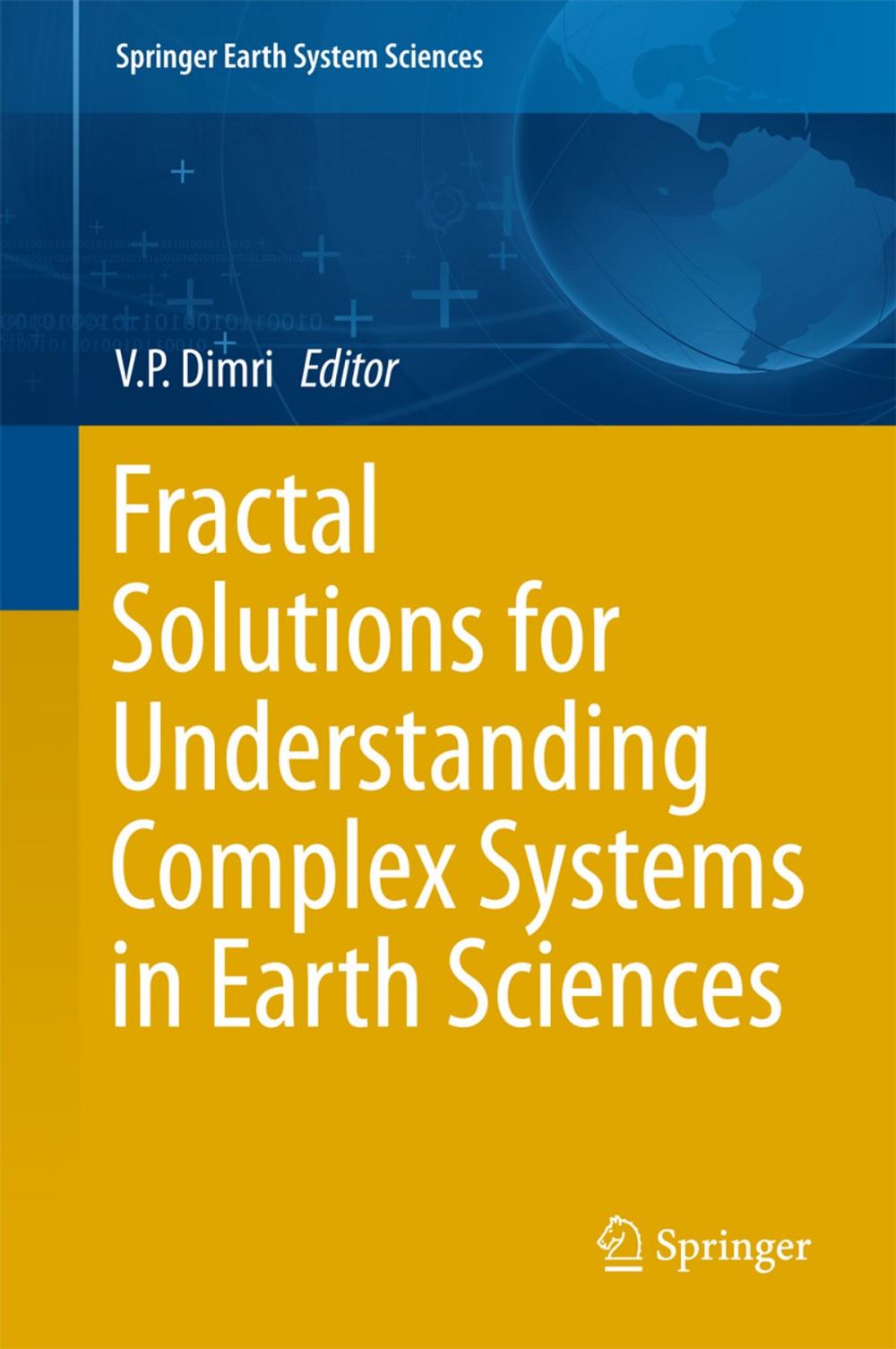 Big bigCover of Fractal Solutions for Understanding Complex Systems in Earth Sciences