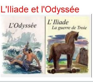 Cover of the book L'Iliade et l'Odyssée by JEAN JACQUES ROUSSEAU