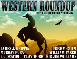 Cover of the book Western Roundup by Tee Morris, Leanna Renee Hieber, Karina Cooper, Delilah S Dawson