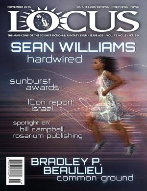 Book cover of Locus Magazine, Issue #657, November 2015