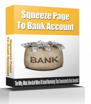 Cover of the book Squeeze Page To Bank Account by Farida Madre