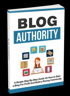 Cover of Blog Authority