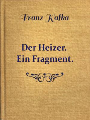 Book cover of Der Heizer. Ein Fragment.