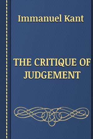 Book cover of THE CRITIQUE OF JUDGEMENT