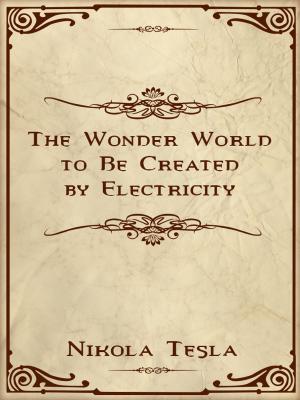 Cover of the book The Wonder World to Be Created by Electricity by Australian Legendary Tales