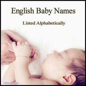 Cover of the book English Baby Names by Julien Coallier