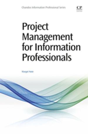 Cover of the book Project Management for Information Professionals by Cutler J. Cleveland, Christopher G. Morris