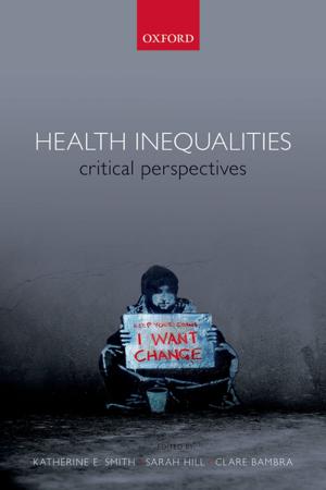 Cover of the book Health Inequalities by Dan Zahavi