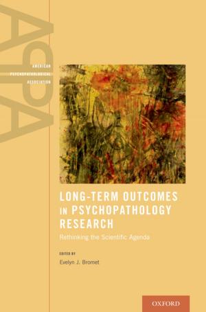 Cover of the book Long-Term Outcomes in Psychopathology Research by Kate Manne
