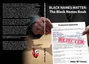 Cover of Black Names Matter