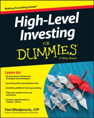 Cover of the book High Level Investing For Dummies by Claire Moylan