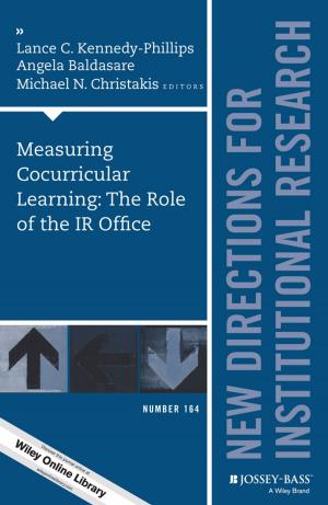 Cover of the book Measuring Cocurricular Learning: The Role of the IR Office by Steven Cohen, William Eimicke, Tanya Heikkila