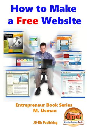 Cover of the book How to Make a Free Website by Mendon Cottage Books