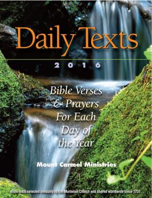Cover of the book The Daily Texts 2016 by B Duche