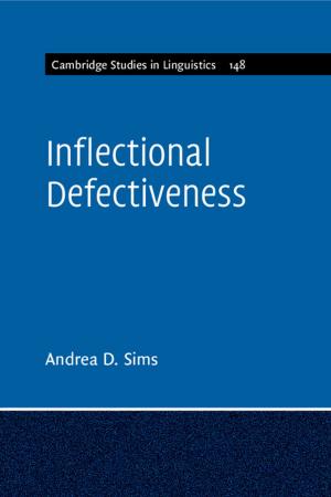 Book cover of Inflectional Defectiveness