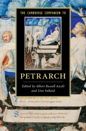 Cover of the book The Cambridge Companion to Petrarch by Shimon Even