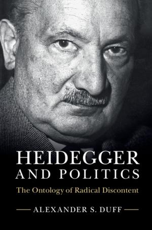 Cover of the book Heidegger and Politics by 