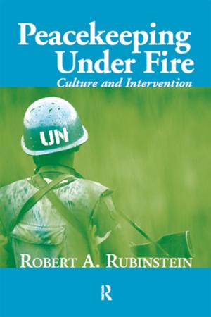 Book cover of Peacekeeping Under Fire