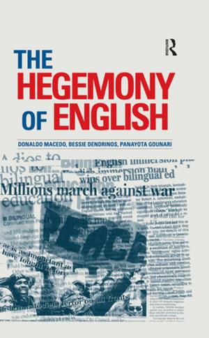 Cover of the book Hegemony of English by Andrew Cox, Lisa Harris, David Parker