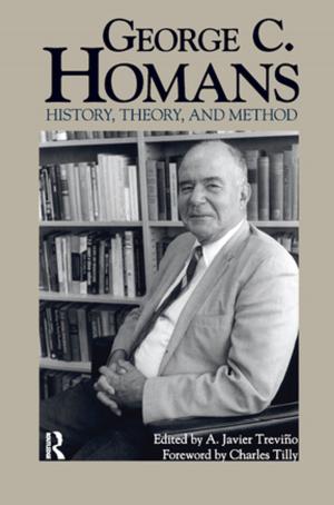 Cover of the book George C. Homans by Jean Benjamin Stora