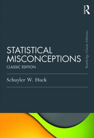 Cover of the book Statistical Misconceptions by Joseluis Canales