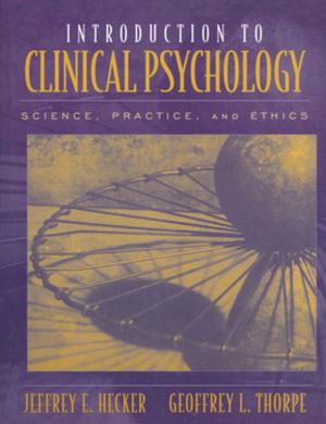 Cover of the book Introduction to Clinical Psychology by P.G. Hall